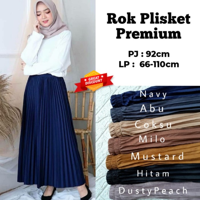 Detail Gambar Rok Plisket Premium Nomer 34