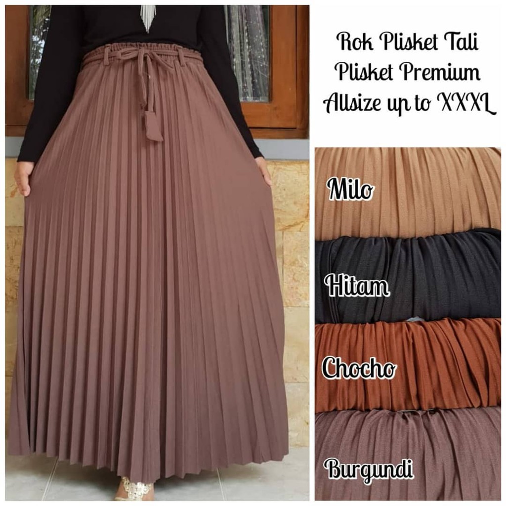 Detail Gambar Rok Plisket Premium Nomer 6