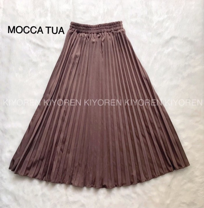 Detail Gambar Rok Plisket Warna Mocca Nomer 27