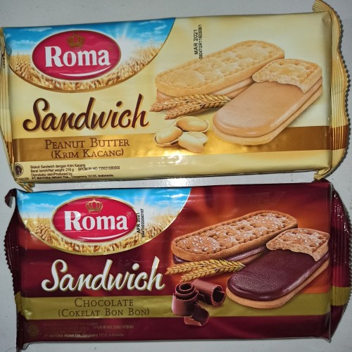 Detail Gambar Roma Sandwich Nomer 15