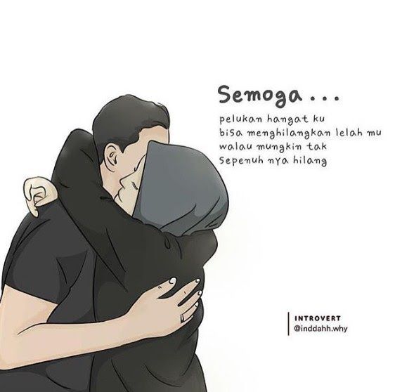 Gambar Romantis Islami Suami Istri - KibrisPDR