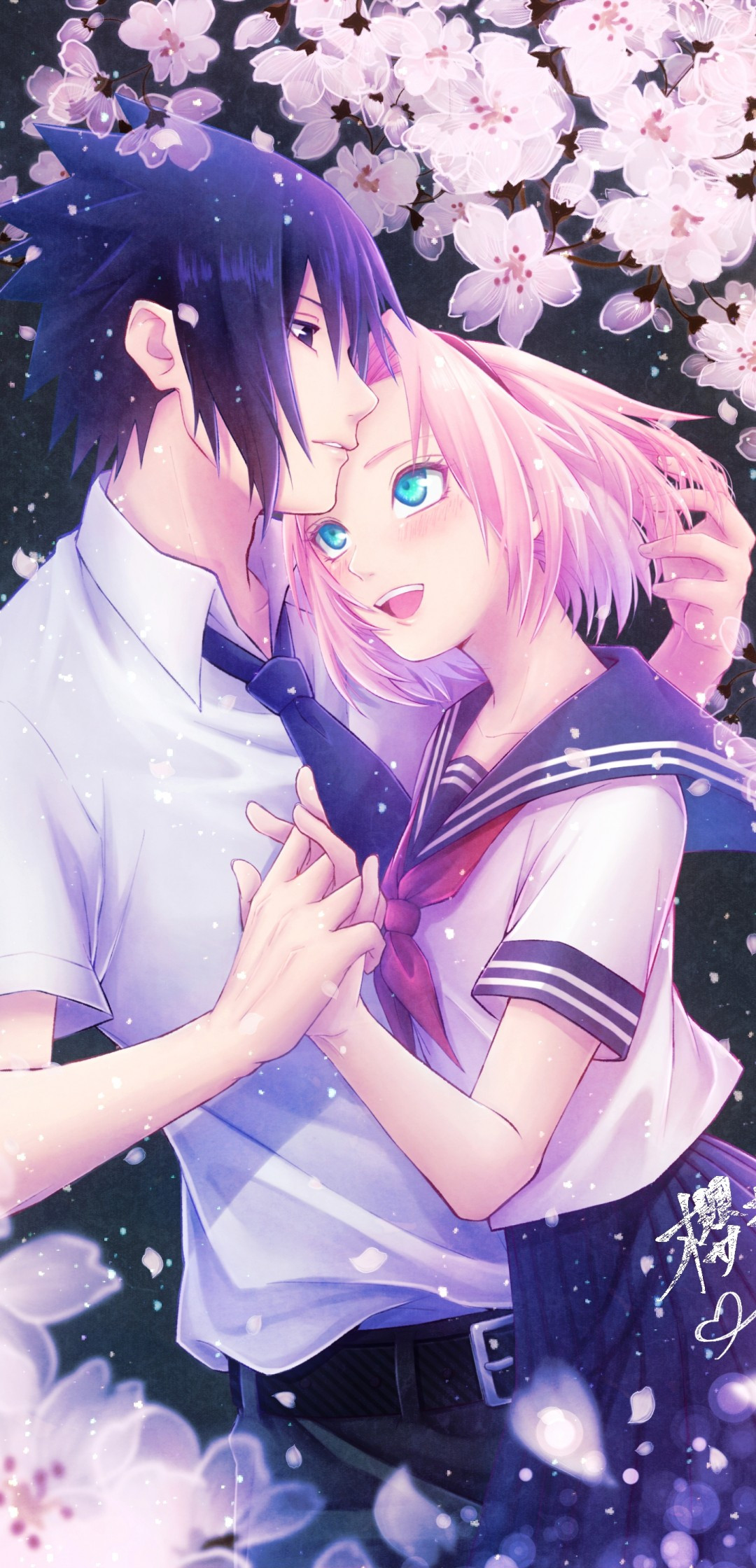 Detail Gambar Romantis Sasuke Dan Sakura Nomer 32