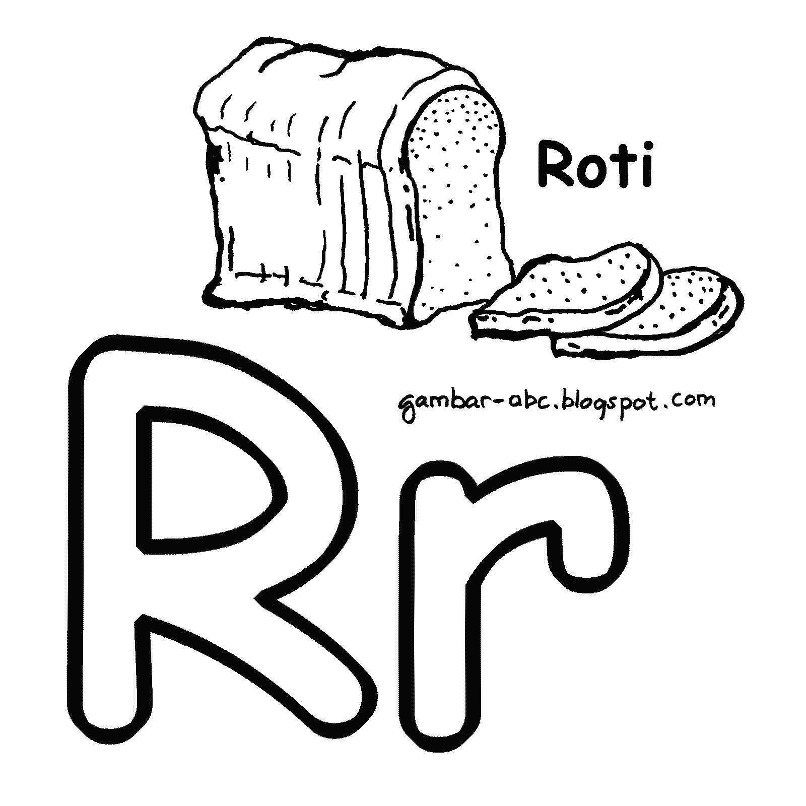 Detail Gambar Roti Mewarnai Kartun Nomer 7