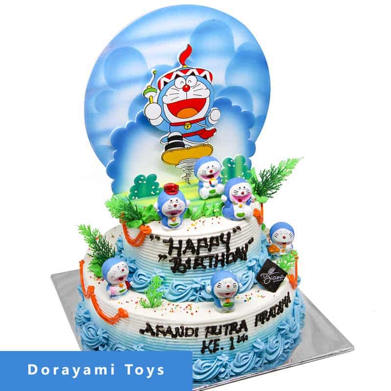 Detail Gambar Roti Ulang Tahun Doraemon Nomer 25