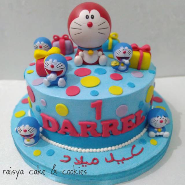 Detail Gambar Roti Ulang Tahun Doraemon Nomer 34