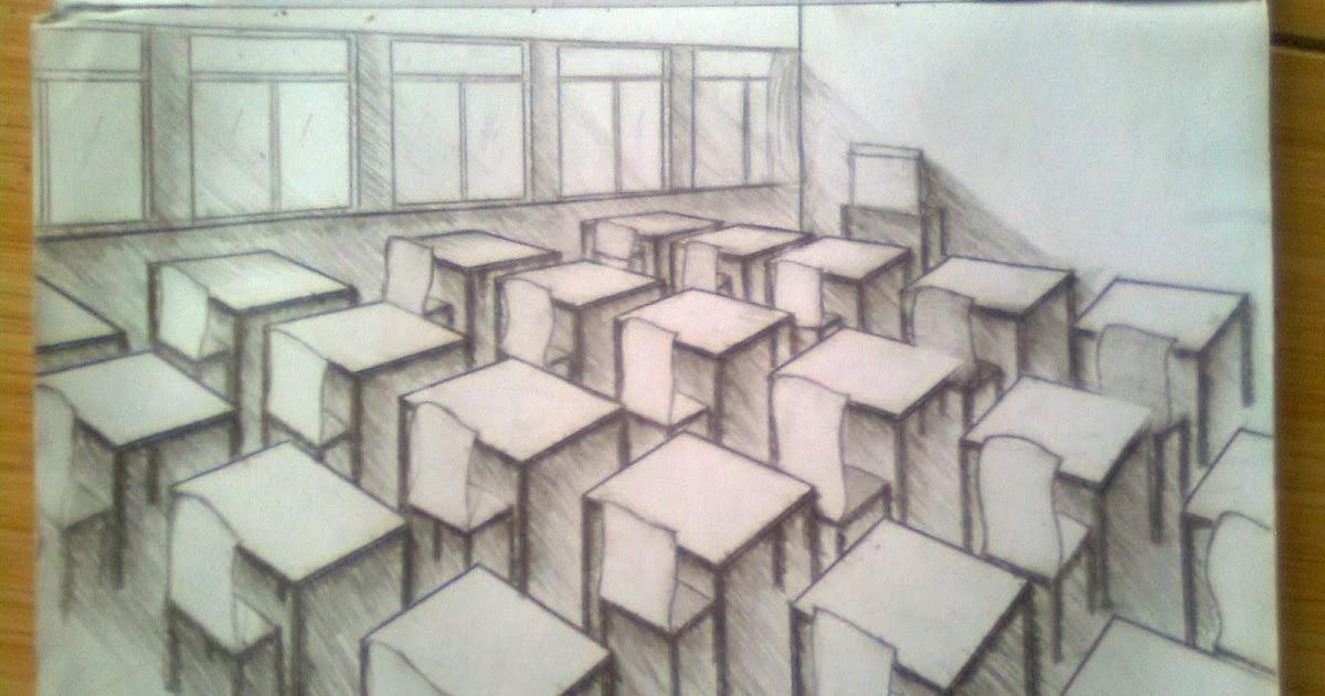 Detail Gambar Ruang Kelas Sketsa Nomer 17