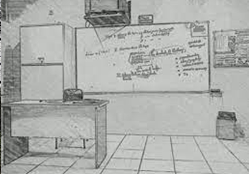 Detail Gambar Ruang Kelas Sketsa Nomer 26