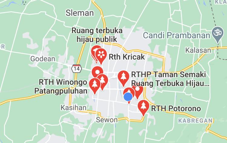 Detail Gambar Ruang Terbuka Hijau Diyogyakarta Nomer 17