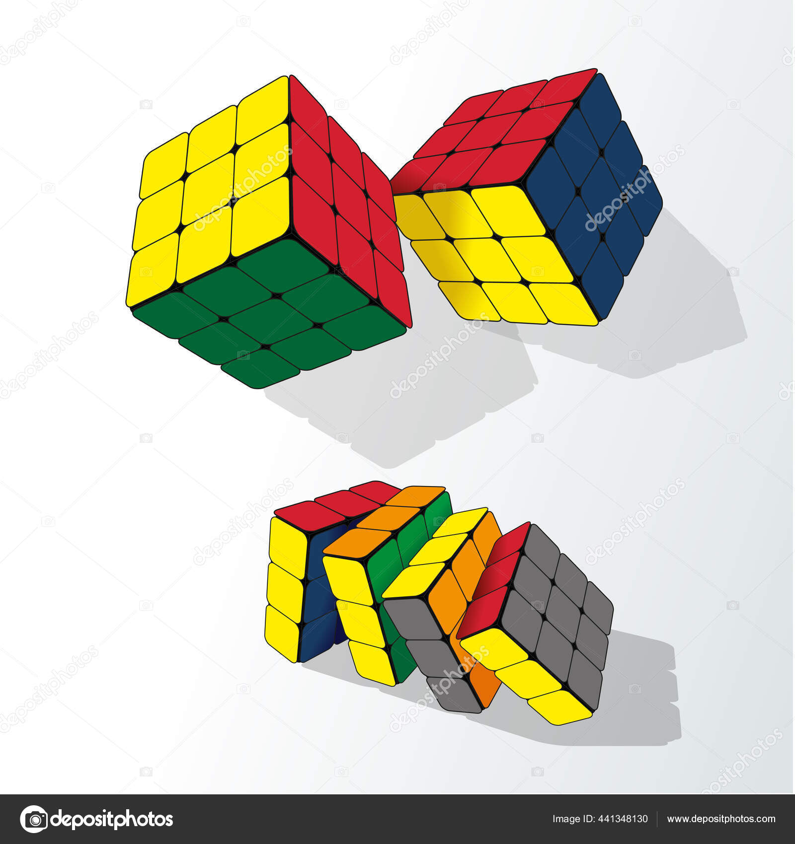 Detail Gambar Rubik 3 Dimensi Nomer 17