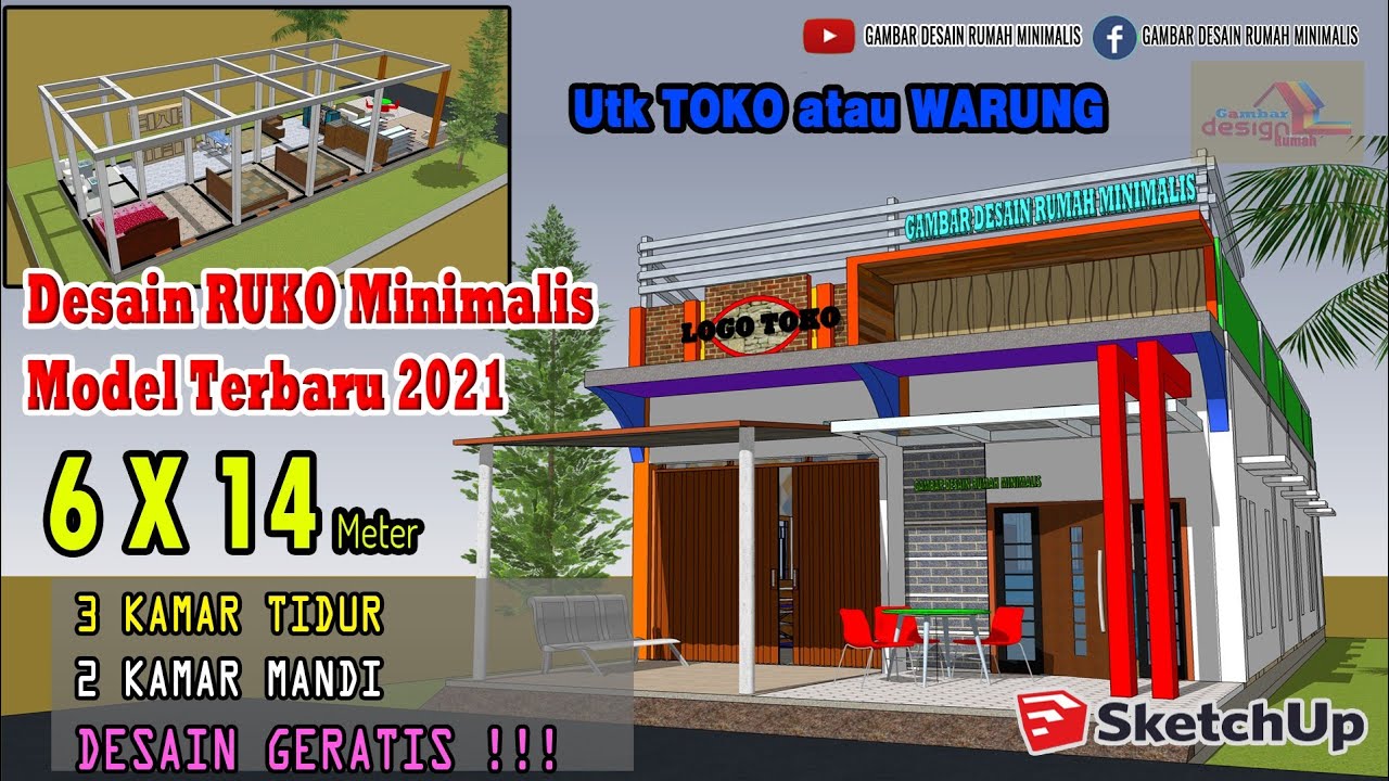 Detail Gambar Ruko 1 Lantai Nomer 19