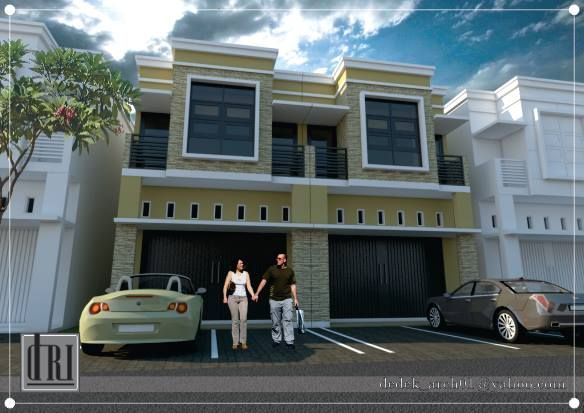 Detail Gambar Ruko 2 Lantai Minimalis Modern Nomer 24