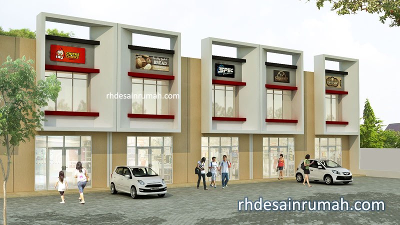 Detail Gambar Ruko 2 Lantai Minimalis Modern Nomer 41