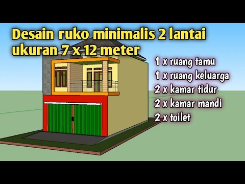 Detail Gambar Ruko 2 Lantai Minimalis Modern Nomer 52