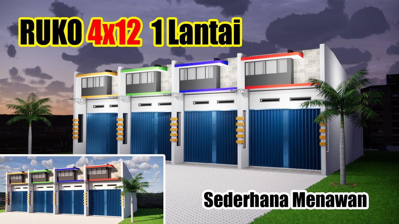 Detail Gambar Ruko Lantai 1 Nomer 40