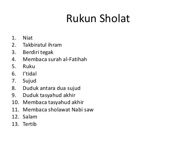 Detail Gambar Rukun Shalat Nomer 32