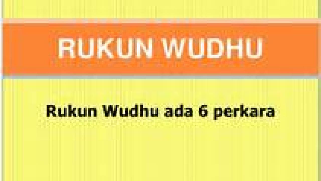 Detail Gambar Rukun Wudhu Nomer 26