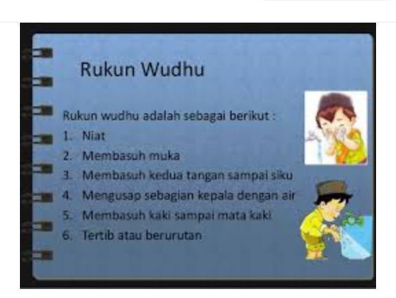 Detail Gambar Rukun Wudhu Nomer 8