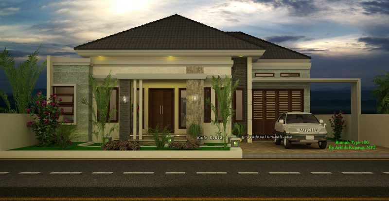 Detail Gambar Rumah 1 Lantai 4 Kamar Tidur Nomer 52