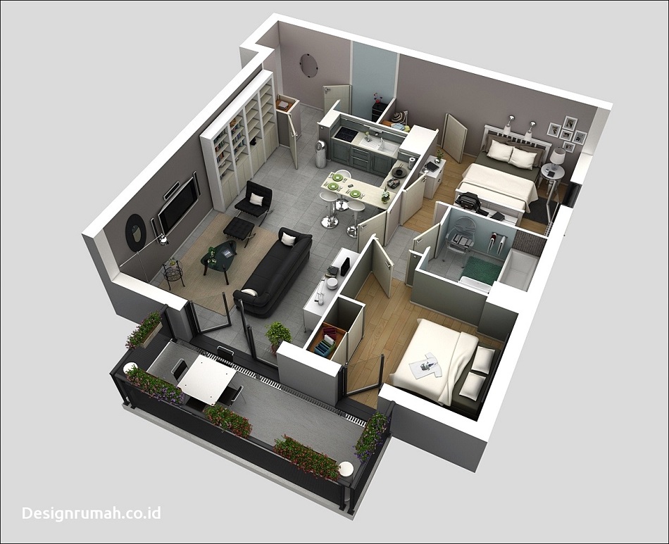 Detail Gambar Rumah 1 Lantai Minimalis Nomer 17