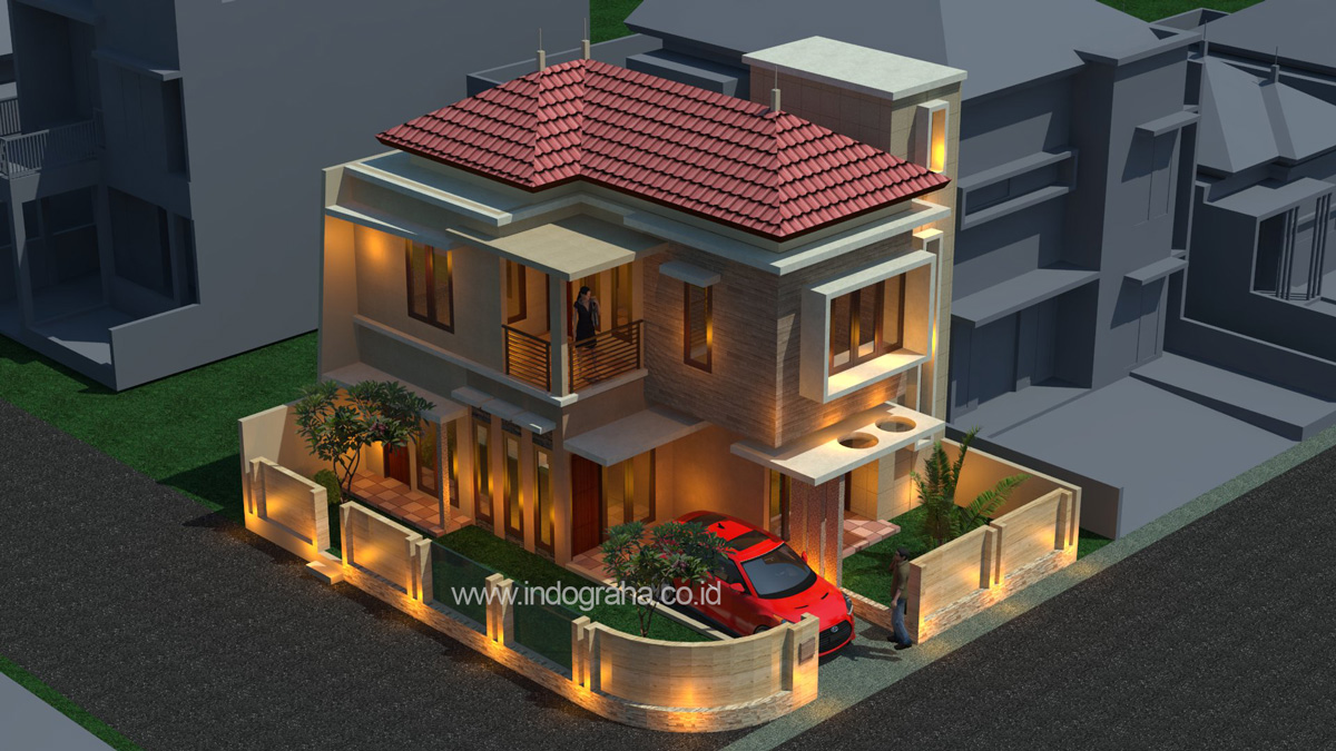 Detail Gambar Rumah 1 Lantai Minimalis Posisi Di Sudut Nomer 52