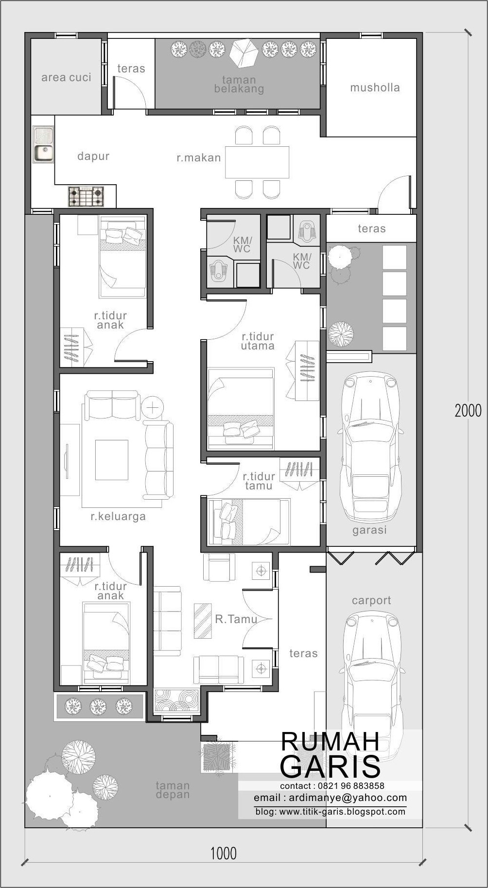 Detail Gambar Rumah 10x15 Nomer 54