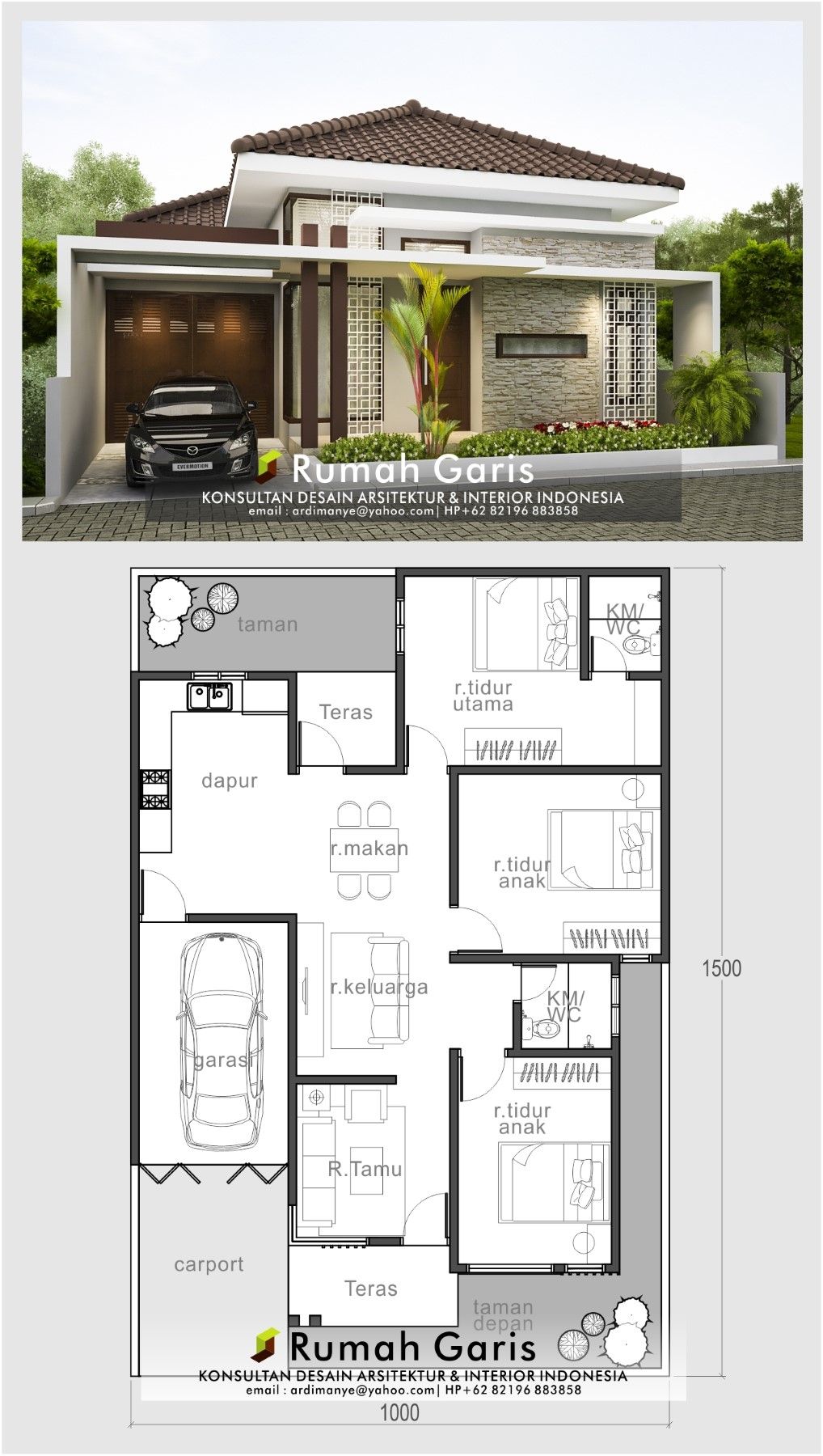 Detail Gambar Rumah 15x10 Nomer 38