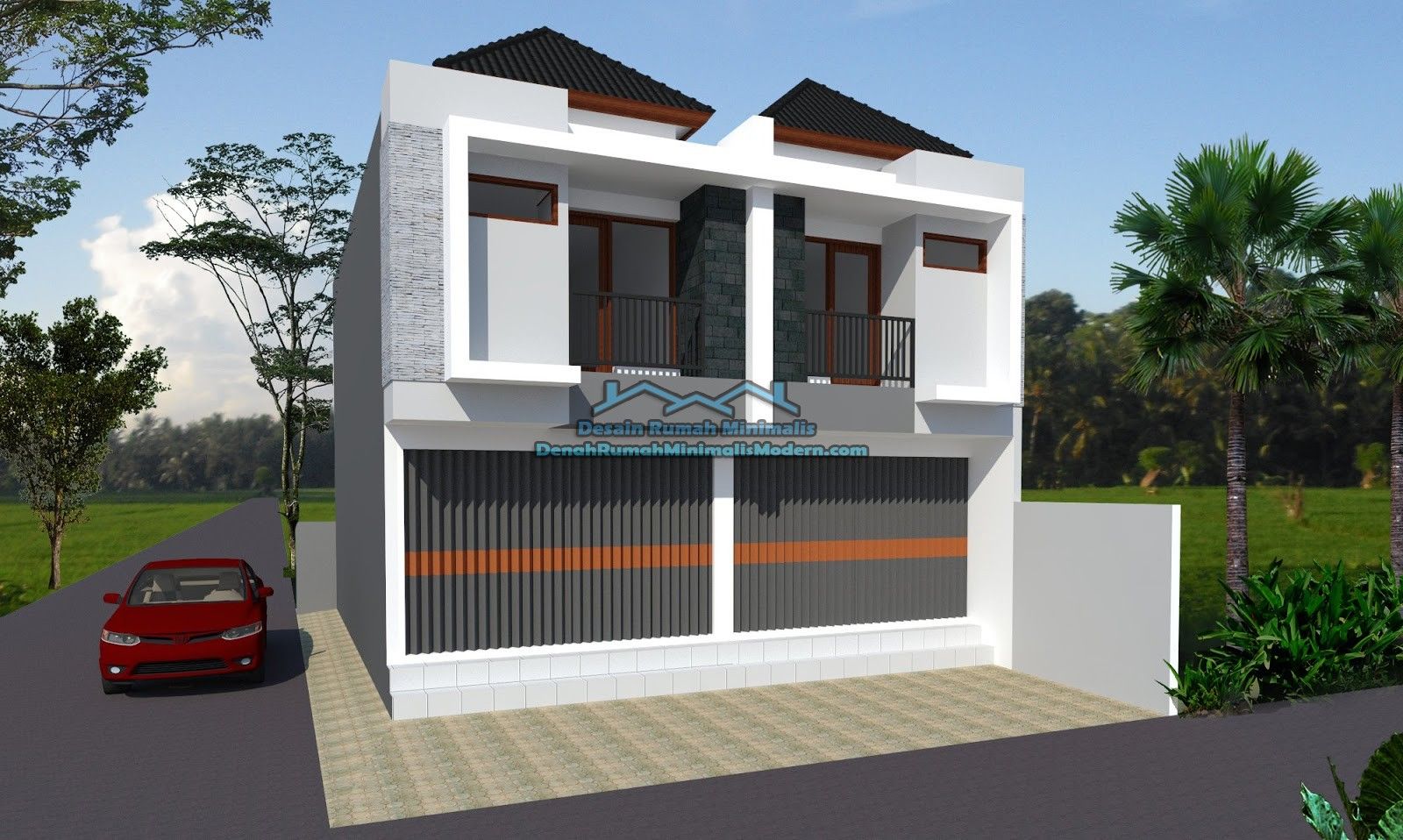 Detail Gambar Rumah 2 Lantai Bawah Ruko Nomer 16