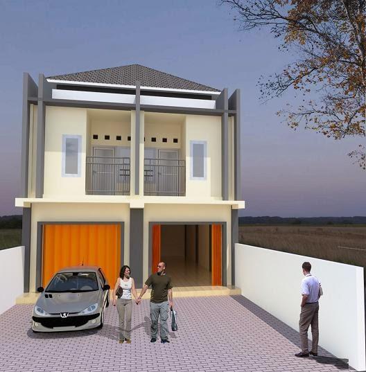 Detail Gambar Rumah 2 Lantai Bawah Ruko Nomer 4