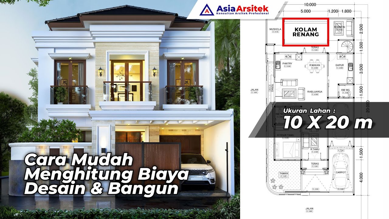 Detail Gambar Rumah 2 Lantai Mewah Nomer 37