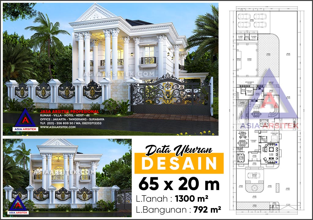 Detail Gambar Rumah 2 Lantai Mewah Nomer 51