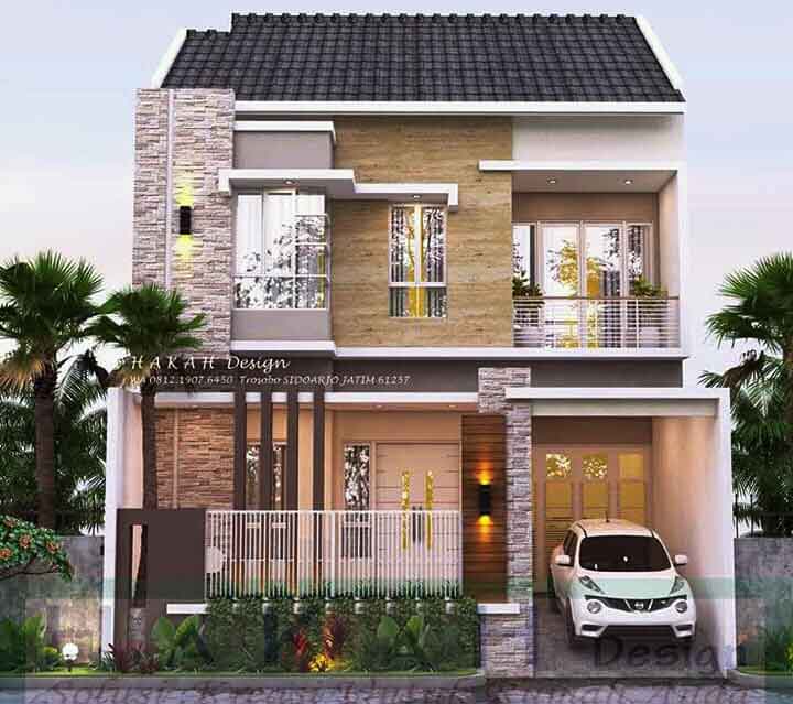 Detail Gambar Rumah 2 Lantai Modern Nomer 57