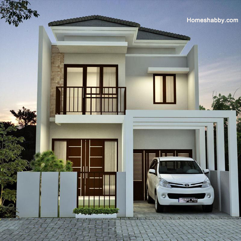 Detail Gambar Rumah 2 Lantai Sederhana Nomer 4