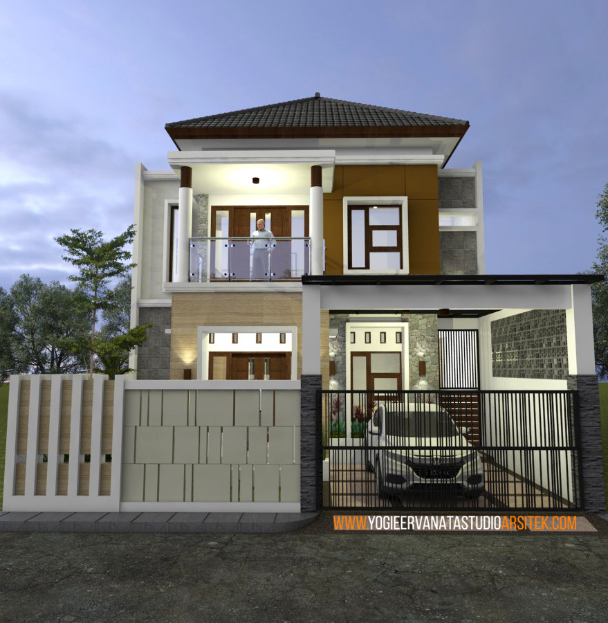 Detail Gambar Rumah 2 Lantai Tampak Depan Nomer 17