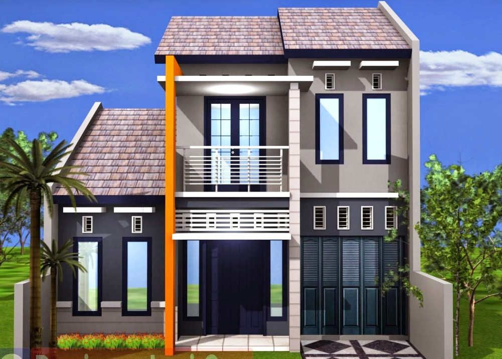 Detail Gambar Rumah 2 Lantai Tampak Depan Nomer 51