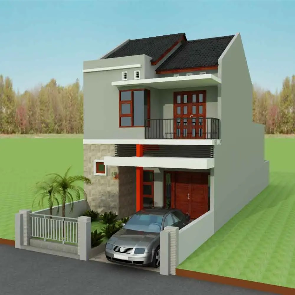 Detail Gambar Rumah 2 Lantai Type 36 Nomer 15