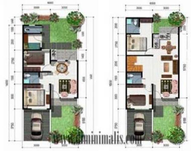 Detail Gambar Rumah 2 Lantai Type 36 Nomer 36