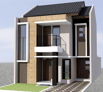 Detail Gambar Rumah 2 Lantai Type 36 Nomer 43