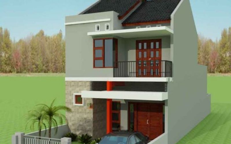 Detail Gambar Rumah 2 Lantai Type 36 Nomer 44