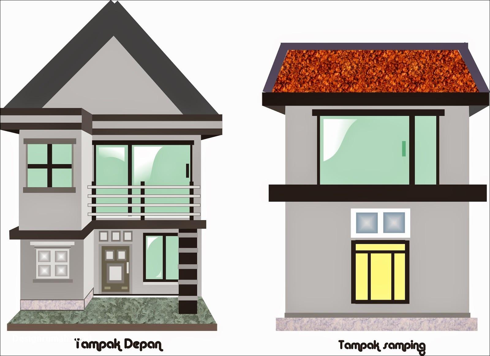 Detail Gambar Rumah 2d Simple Utuk Pemula Menggunakan Corel Draw Nomer 4