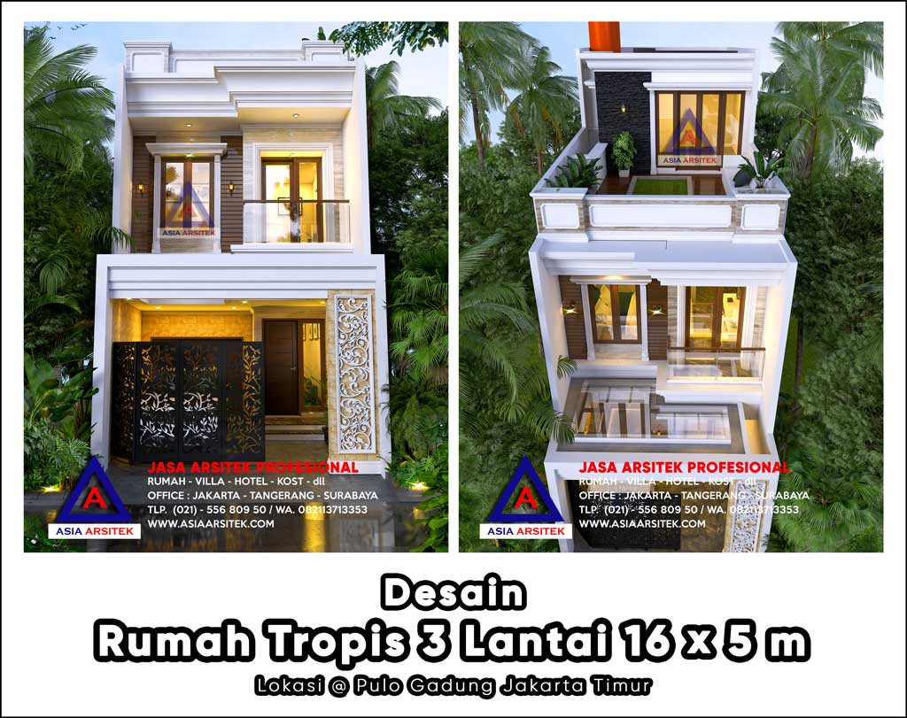 Detail Gambar Rumah 3 Lantai Tampak Depan Nomer 35