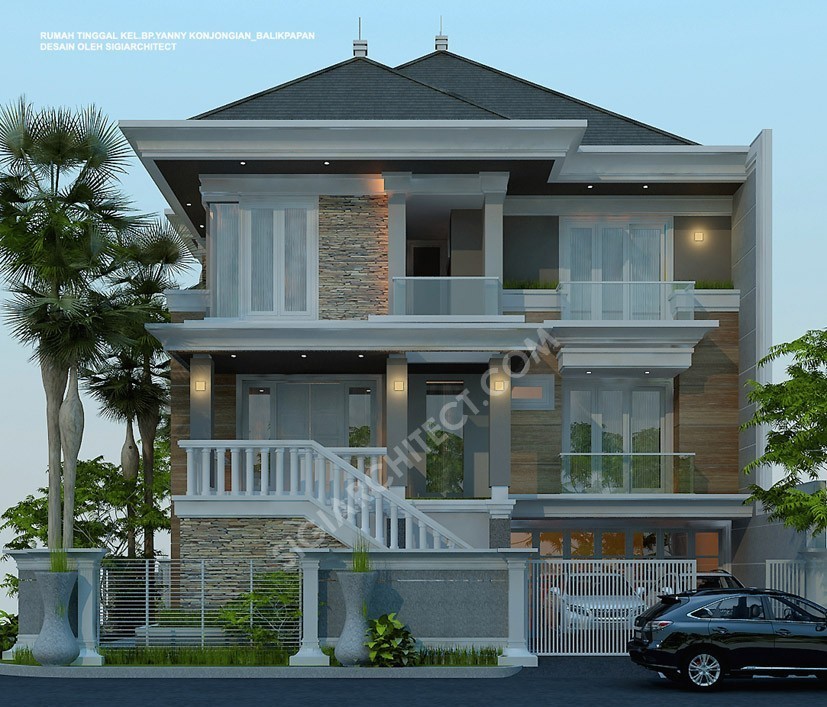 Detail Gambar Rumah 3 Lantai Tampak Depan Nomer 38