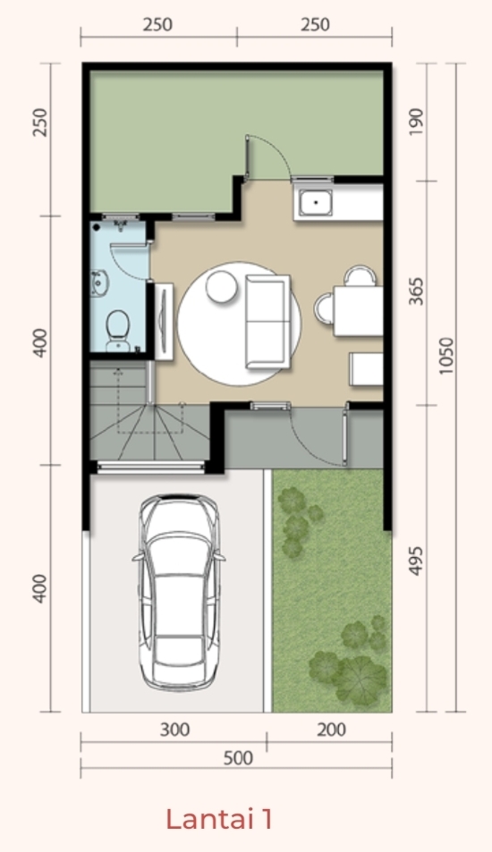 Detail Gambar Rumah 5x10 Nomer 17