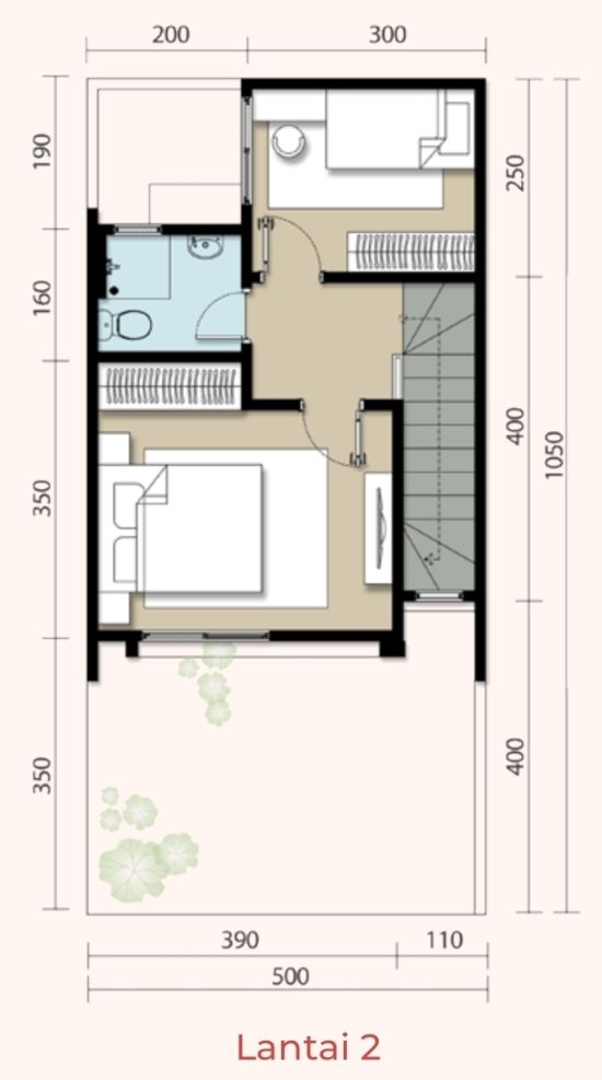 Detail Gambar Rumah 5x10 Nomer 4