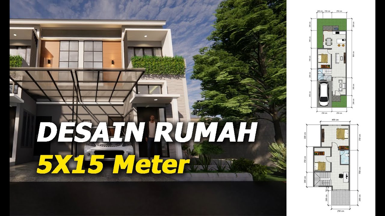 Detail Gambar Rumah 5x15 Nomer 15