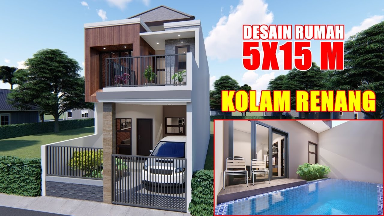 Detail Gambar Rumah 5x15 Nomer 16