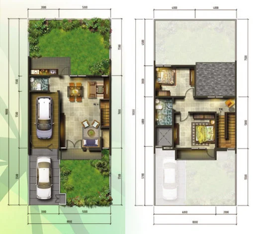 Detail Gambar Rumah 5x8 Meter Nomer 45