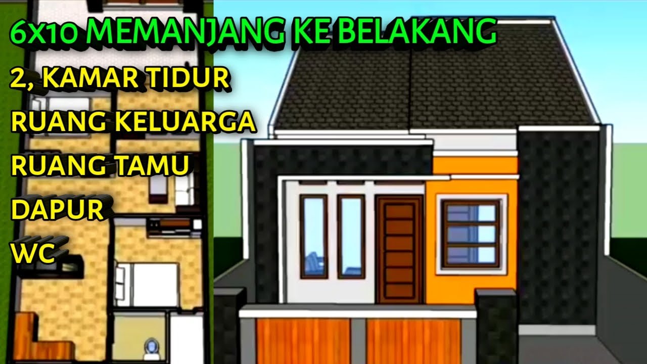 Detail Gambar Rumah 6x10 Nomer 35