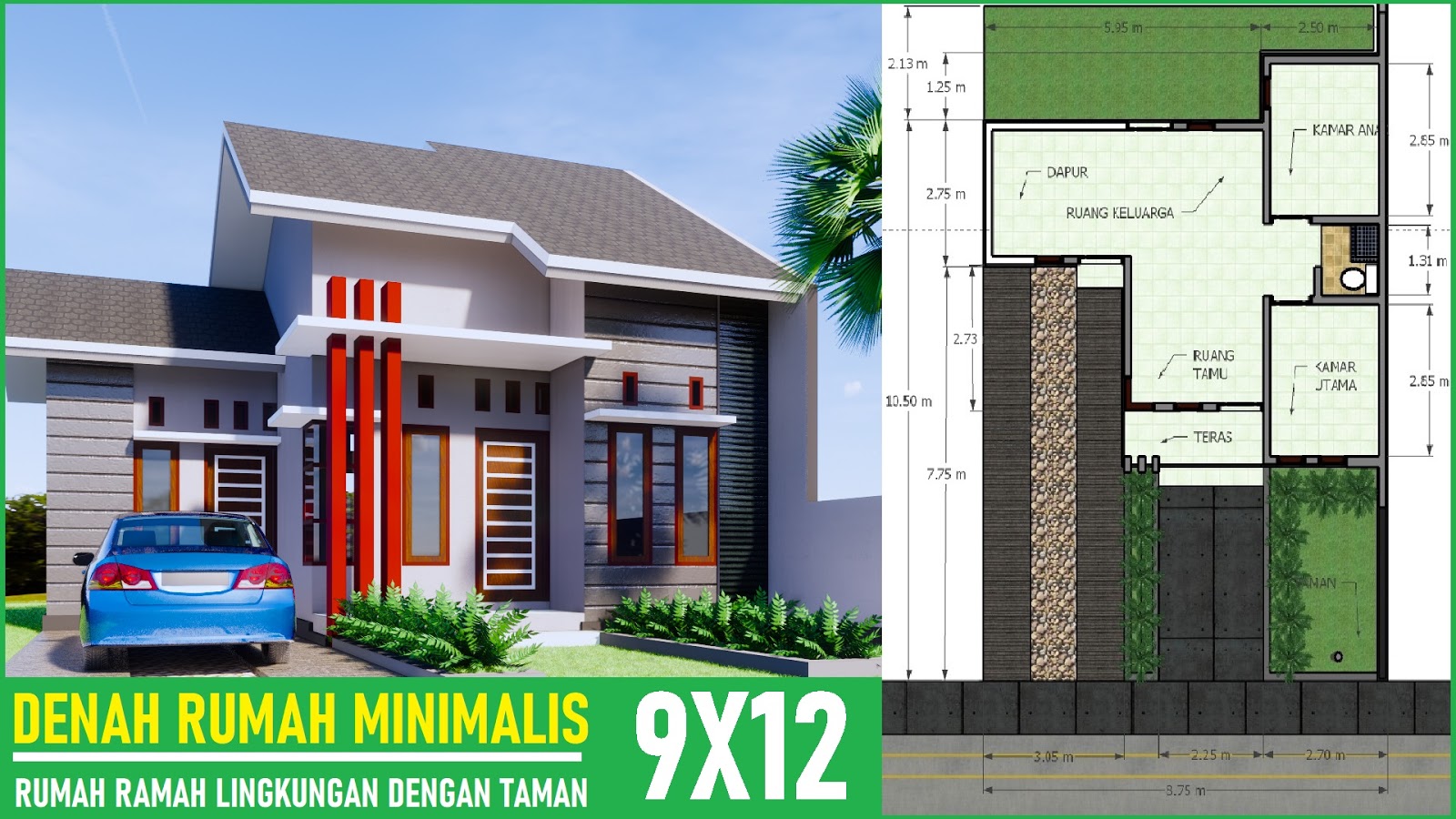 Detail Gambar Rumah 6x15 Memanjang Ke Belakang Nomer 20