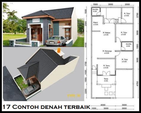 Detail Gambar Rumah 6x15 Memanjang Ke Belakang Nomer 25