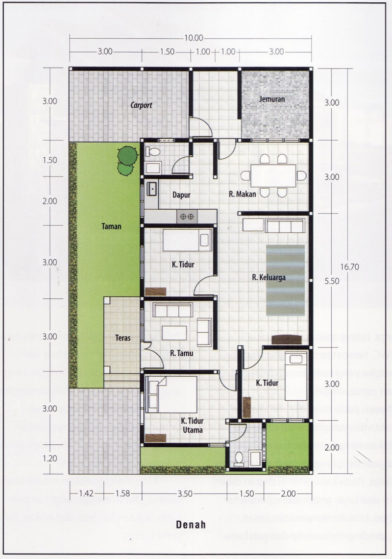 Detail Gambar Rumah 8x10 3 Kamar Tidur Nomer 32